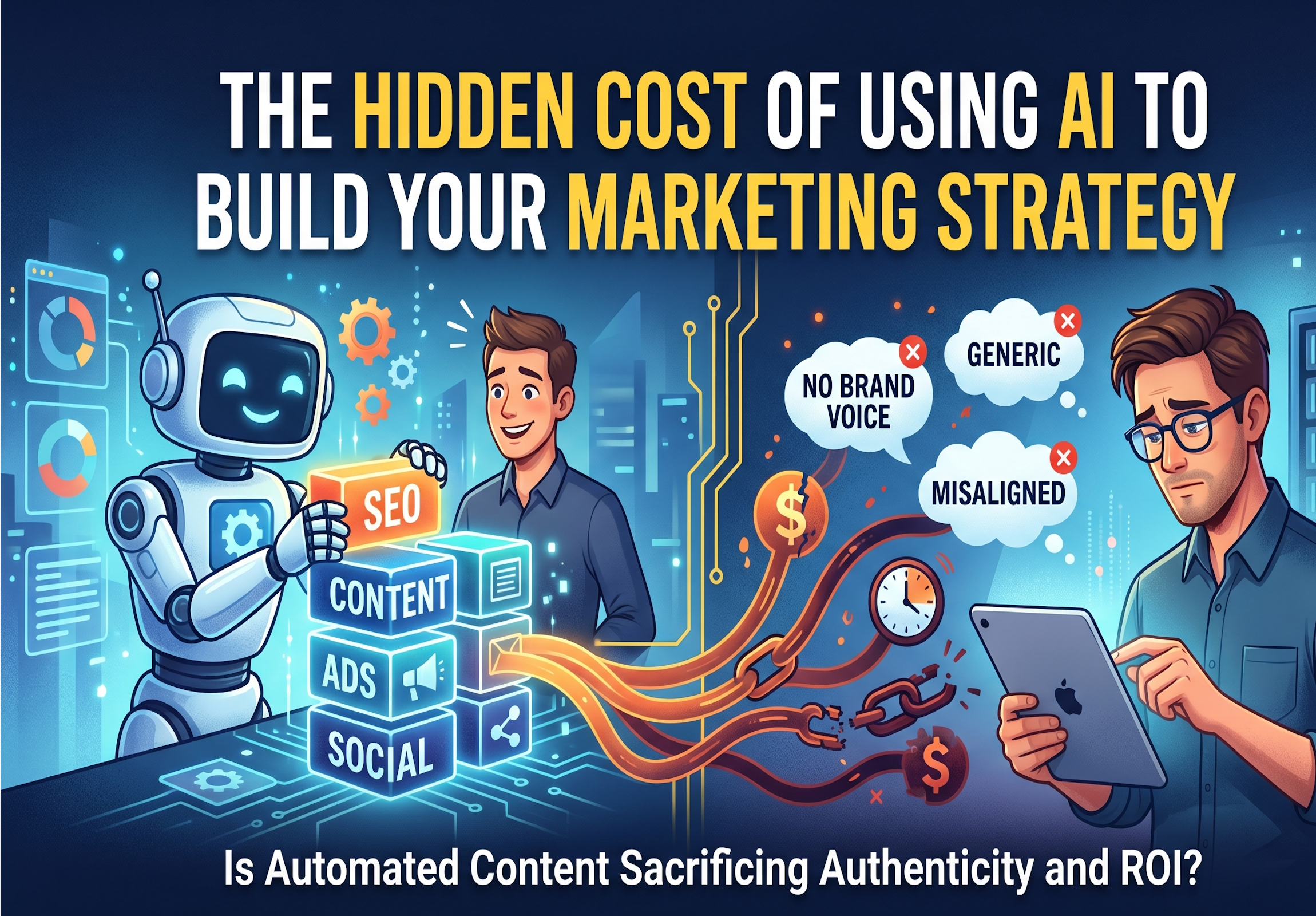 The Hidden Cost of Using AI to Build Your Marketing Strategy hero image